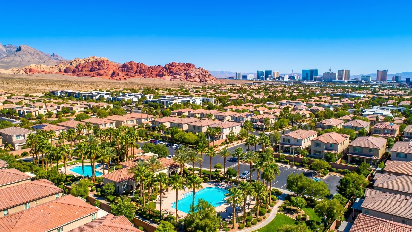 Desert Rose neighborhood in Las Vegas — established single-family homes in ZIP 89146 near the Strip