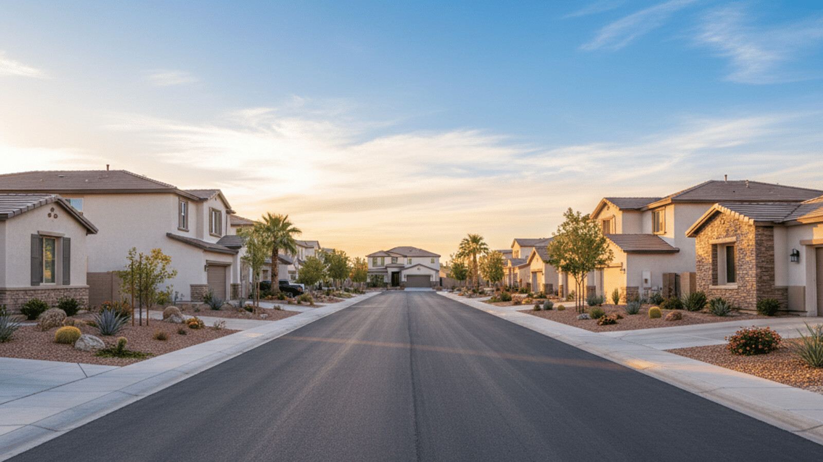 Las Vegas valley residential neighborhoods showing the range of home prices across the metro in 2026