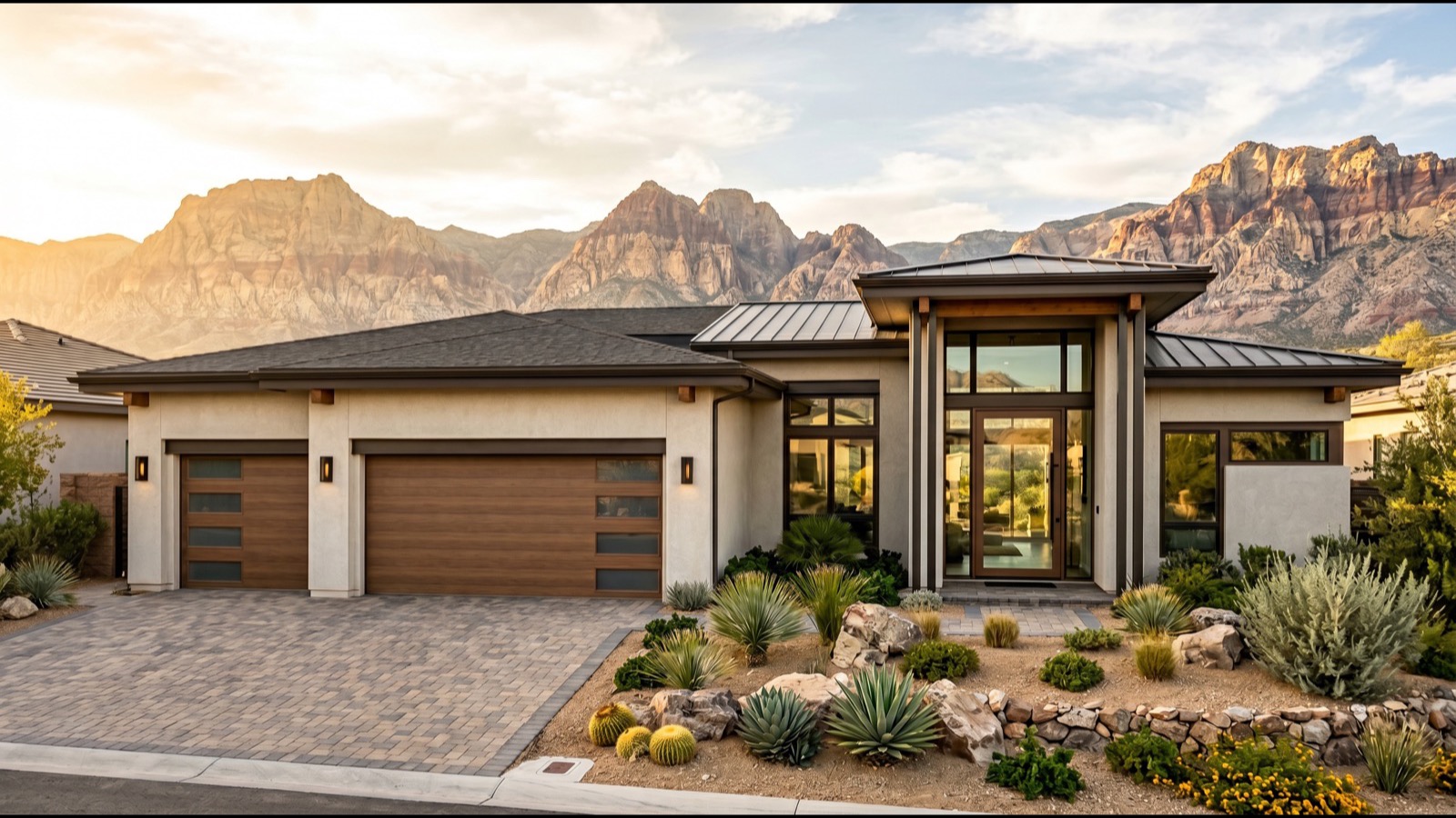 Spacious single-family Las Vegas home representing the affordability gain for Hawaii families relocating from Oahu